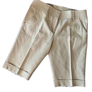 DVF Khaki Bermuda Shorts